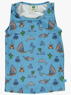 Småfolk Badetop, Sky Blue