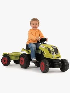 Smoby Claas Farmer Traktor m. Lad XL