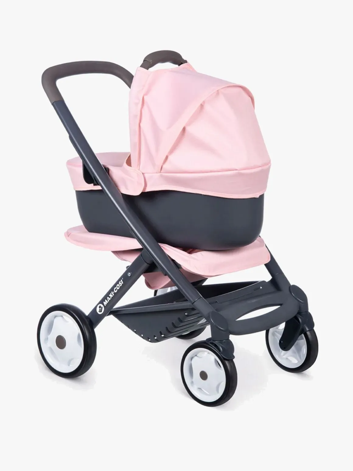Smoby MAXI-COSI Dukkevogn 3-i-1, Pink
