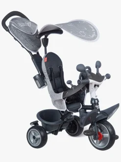 Smoby Trehjulet Cykel Baby Driver Plus, Grå