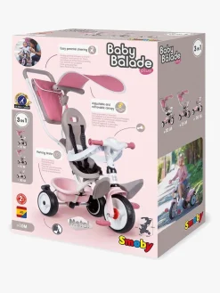 Smoby Trehjulet Cykel Baby Balade Plus, Lyserød