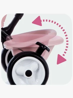 Smoby Trehjulet Cykel Baby Driver Plus, Pink