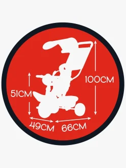 Smoby Trehjulet Cykel Baby Balade Plus Mickey Mouse