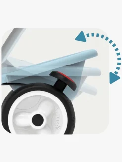 Smoby Trehjulet Cykel Baby Balade Plus, Blå