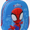 Spidey And His Amazing Friends 3D Rygsæk 8.5L, Blå