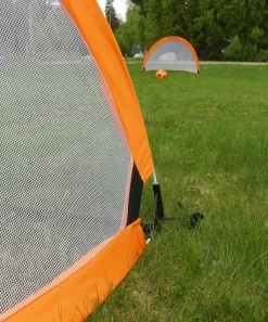 SportMe Pop-up Fodboldmål Sæt 2 Mål & 1 Bold