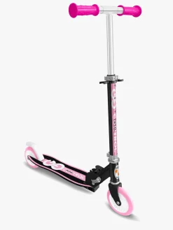 Stamp Sammenklappeligt Løbehjul, Lyserød/sort