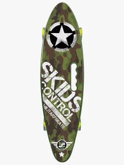 Stamp Skateboard Skids Control, Military