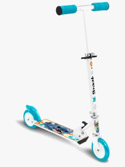 Stamp Stitch Sammenklappeligt Løbehjul, Blå/Hvid