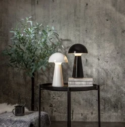 Star Trading Bordlampe Mushroom, Sort