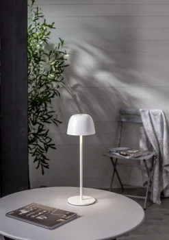 Star Trading Bordlampe Ronda, Hvid