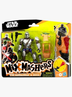 Star Wars Mixmashers Figur Mando And Grogu Deluxe