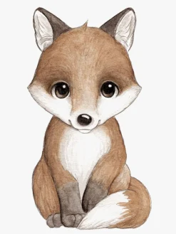 Stickstay Flurry The Fox Wallsticker