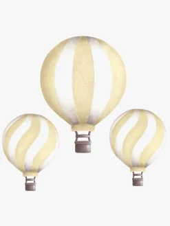 Stickstay Vintage Balloon Set Wallsticker, Lemon