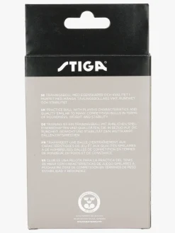 STIGA Bordtennisbold Training ABS 6, Hvid