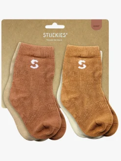 STUCKIES Strømper Baby 4-pak, Desert