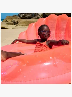 SUNNYLiFE Luxe Badering, Shell Neon Coral