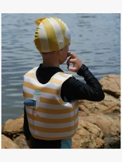 SUNNYLiFE Svømmevest, Sid the Seagull Mustard Stripe