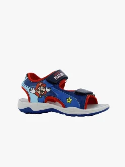 Super Mario Sandaler, Navy/Red