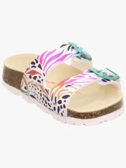 Superfit Fussbett Hjemmesko, Hvid/Multi