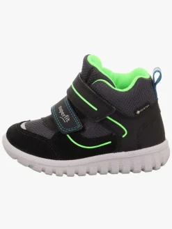 Superfit Sport7 Mini GTX Sneakers, Black/Light Green