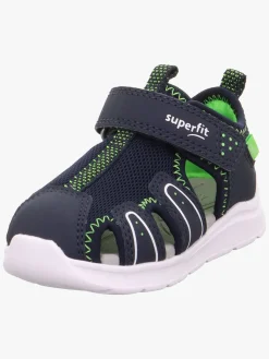 Superfit Wave Sandaler, Blå/Lysegrøn