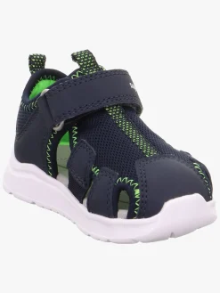 Superfit Wave Sandaler, Blå/Lysegrøn