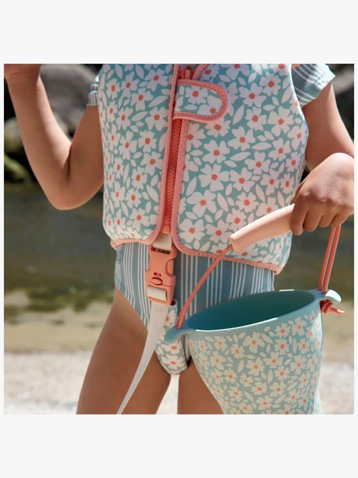 Swim Essentials Svømmevest, Florish Green