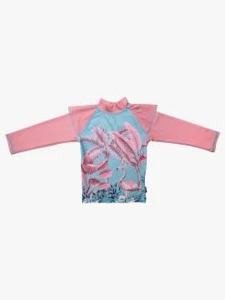 Swimpy UV-Trøje Flamingo UPF50+, Lyserød
