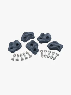 Swing King Medium Klatresten 5 Stk., Antracitgrå