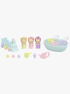 Sylvanian Families Dukkehustilbehør Triplets Baby Bathtime Set