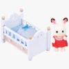 Sylvanian Families Figursæt Chokoladekaninbaby med Seng