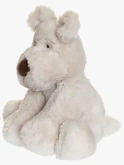Teddykompaniet Bamse Mocca Hund 18 cm, Grå