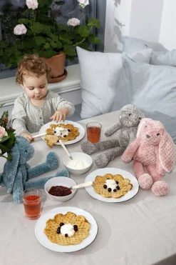 Teddykompaniet Bamse Vaffel Vera 40 Cm, Grå