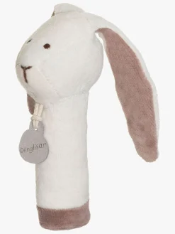 Teddykompaniet Diinglisar  Kanin Rangle, White