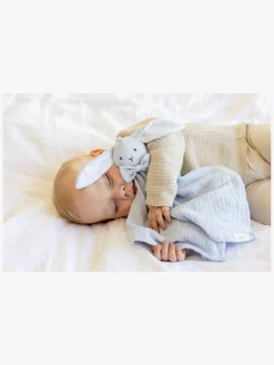 Teddykompaniet Diinglisar  Kanin Nusseklud Musselin, Babyblå