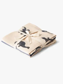 That's Mine Bora Tæppe/ Stofble i Musselin 3-pak, Mono Dino