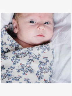 That's Mine Jana Tæppe/ Stofble i Musselin, Blue Bells