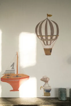 That's Mine Wallsticker Retro Lille Luftballon, Brun