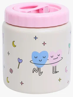 The Cotton Cloud Termobeholder 500 ml, Dancing Hearts