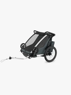 Thule Chariot Cross 2 Cykelanhænger inkl. Skisæt, Dark Slate G3
