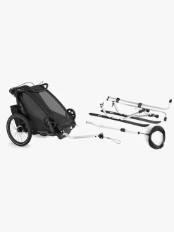 Thule Chariot Sport 1 Cykelanhænger inkl. Skisæt, Black G3