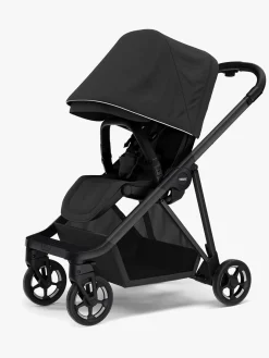 Thule Shine Duovogn inkl. Beemoo Route i-Size Autostol Baby & ISOFIX Base, Black/Mineral Grey