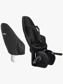 Thule Yepp 2 Maxi MIK HD Rack Mount Cykelstol inkl. Regnslag, Black