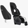 Thule Yepp Nexxt 2 Maxi Frame Mount Cykelstol inkl. Regnslag, Midnight Black