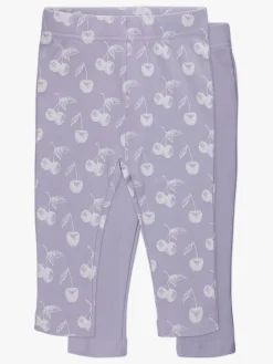 Tiny Treasure Lexi Leggings 2-pak, Purple