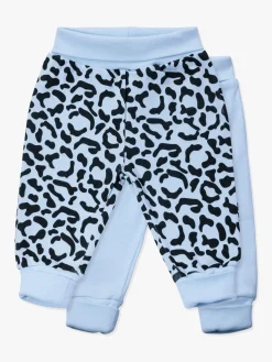 Tiny Treasure Willow Bukser 2-pak, Baby Blue/Leo