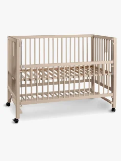 tiSsi XXL Bedside Crib HAJO 120x60, Silk Beige