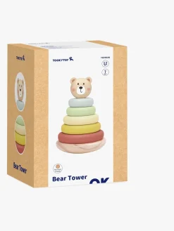 Tooky Toy Bjørn Stabeltårn, Multifarvet