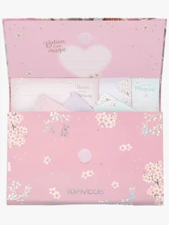 TOPModel Brevpapir i Mappe Viva Violet